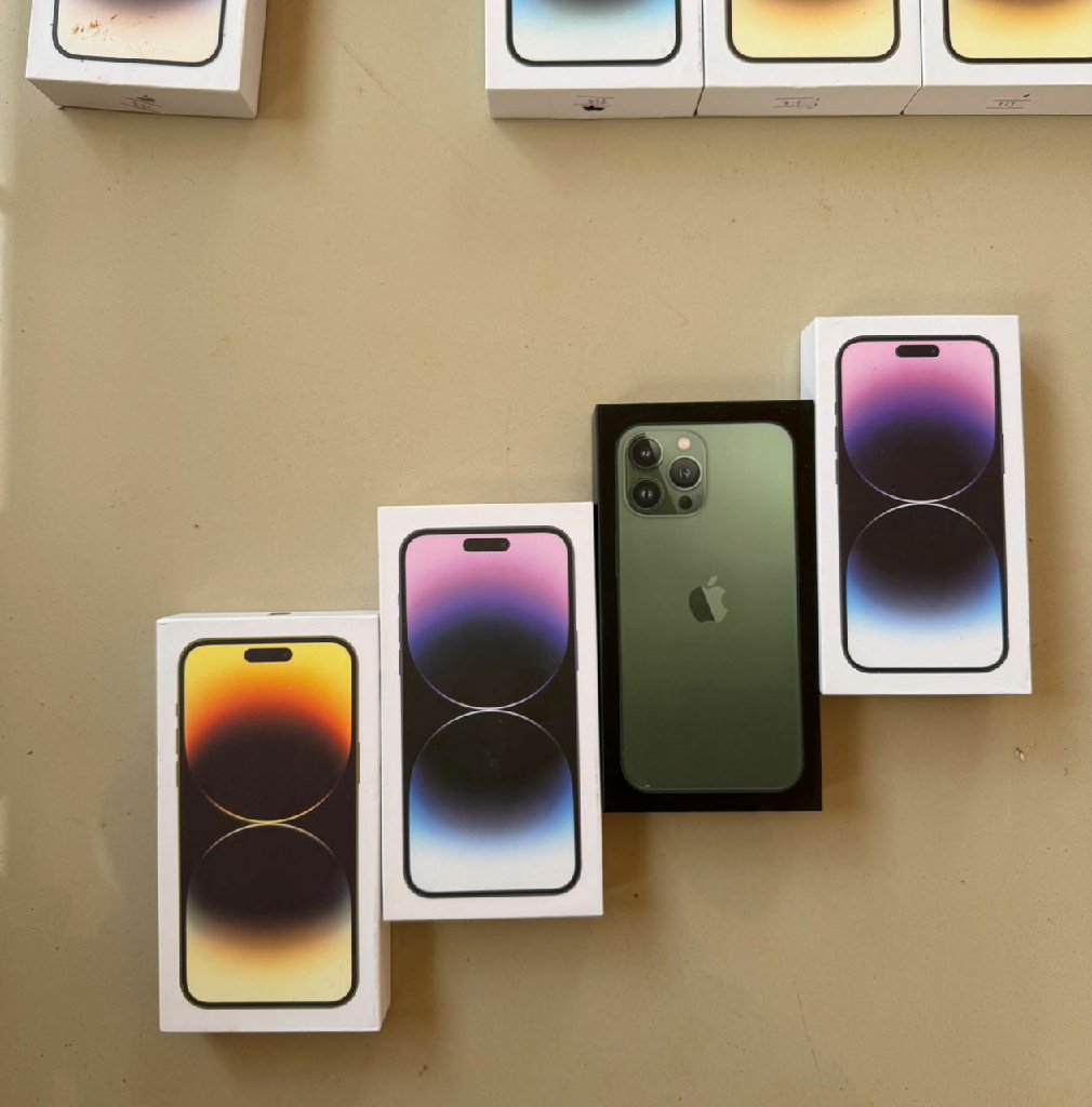 boxed Iphone 14 series