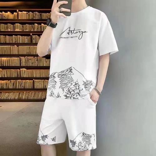 Mateamoda 2 PCS T-shirts And Shorts