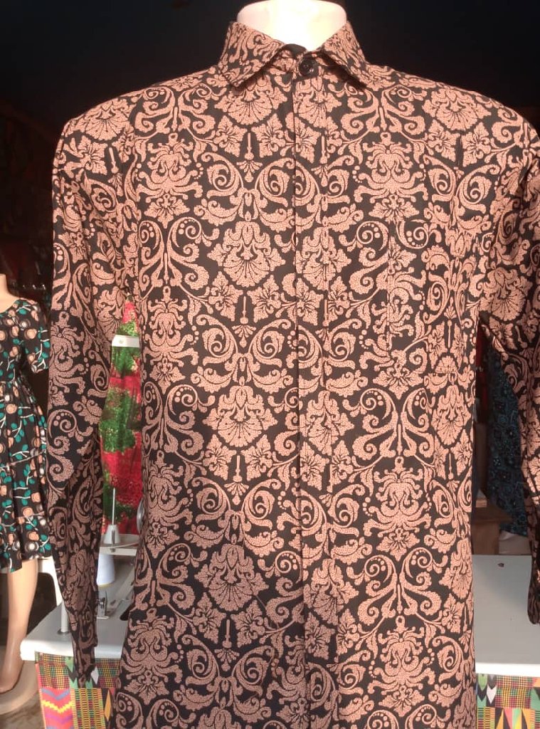 long sleeved kitengi