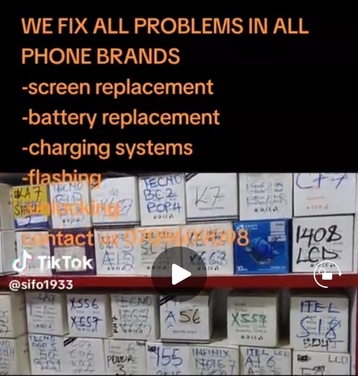 we fix all major damages in all phone brand