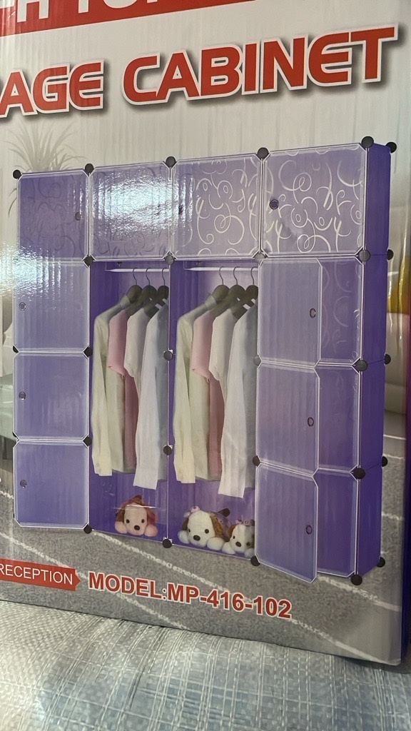 plastic closet