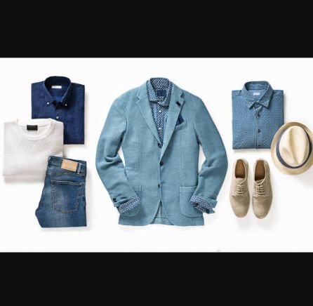 Men pair outfit